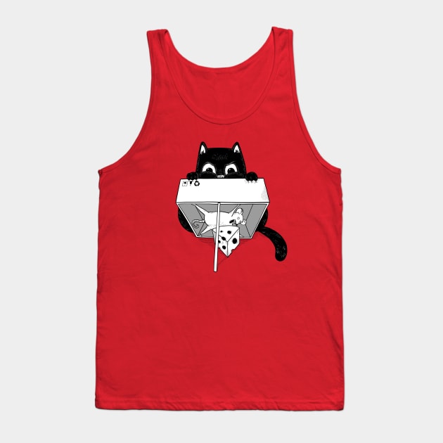 cat lovers-mouse trap Tank Top by baha2010